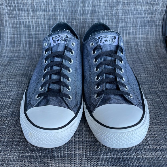 Converse Chuck Taylor All Star Ox Grey Low Top Sneakers Shoes Mens size 12 - Picture 3 of 10